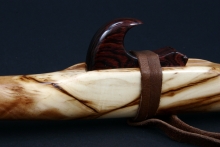 Olive Native American Flute, Minor, Mid G-4, #D33J